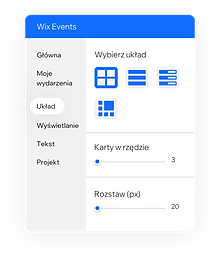Narzędzie znajdujące się w Edytorze, które pozwala edytować sposób wyświetlania wydarzeń na stronie.